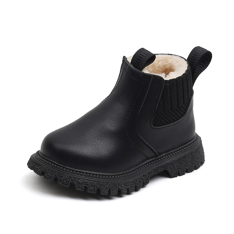 Winter Fleece-lined Children's Fashion British Booties view 8