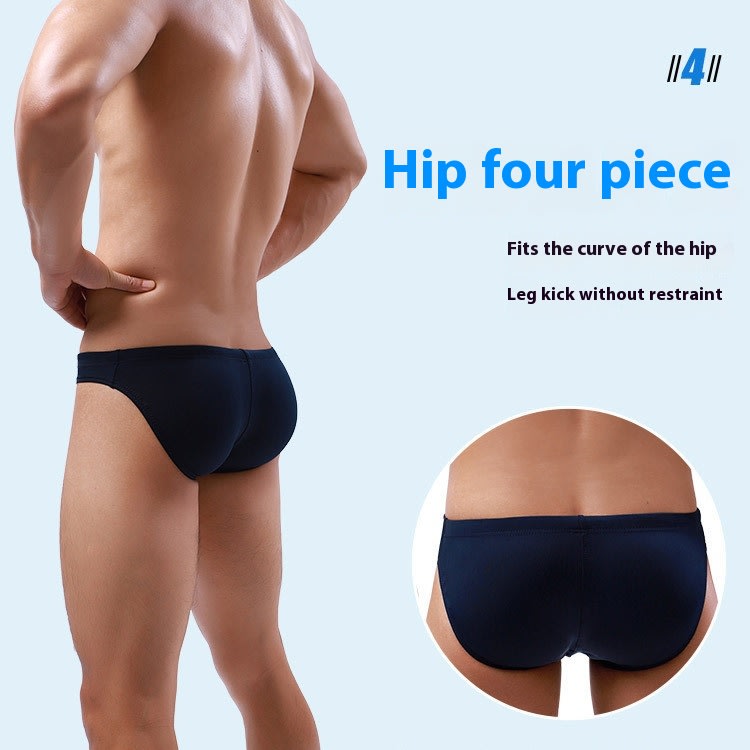 Men's Low Waist Quick-drying Swim Briefs view 7