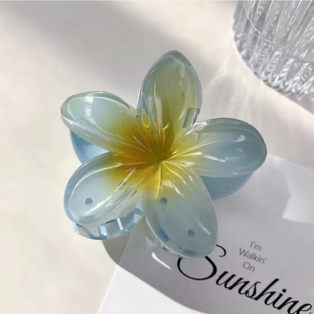 High Sense Plumeria Rubra Seaside Holiday Barrettes view 28