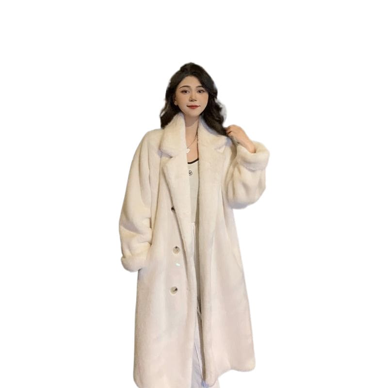 Slimming High-end Temperament Popular Long Coat view 4