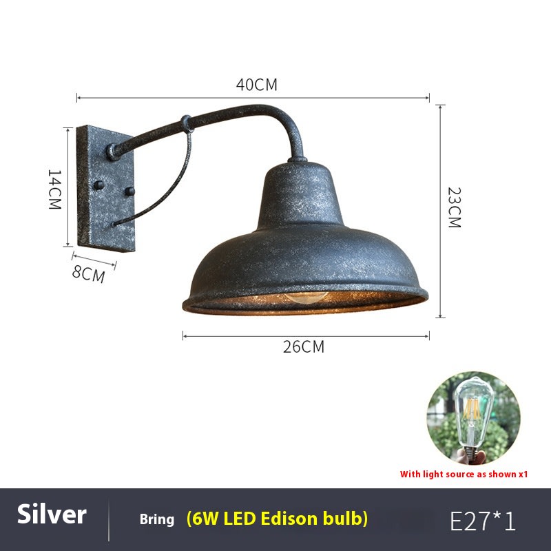 Retro LED Outdoor Wall Lamp view 2