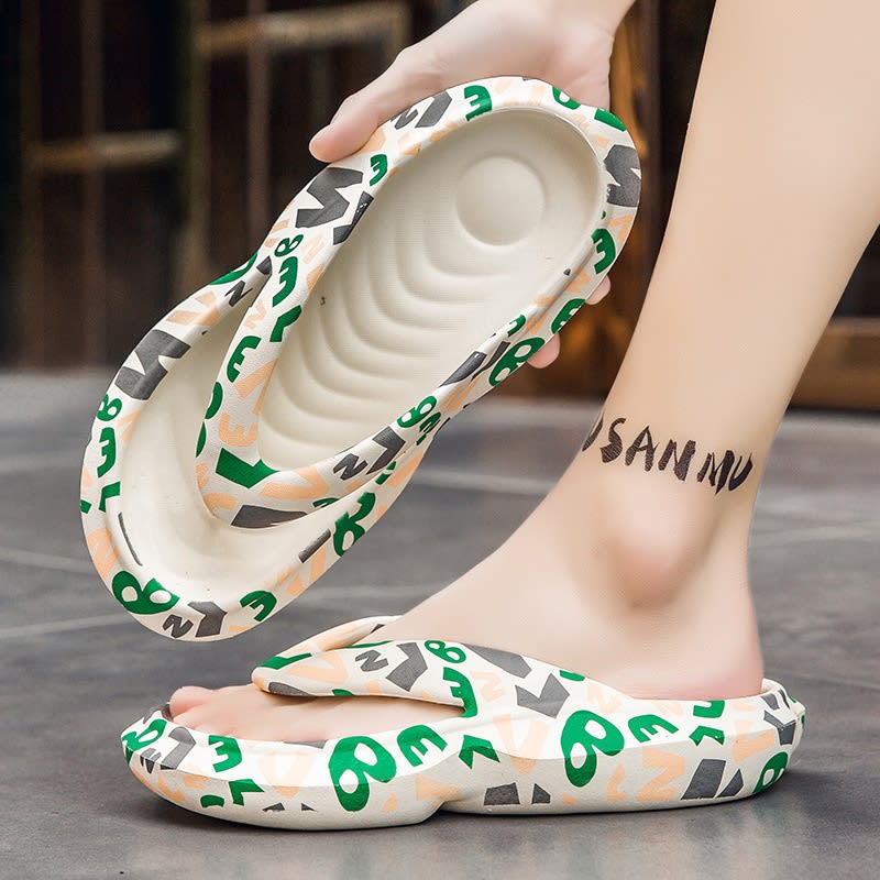 Non-slip Wear-resistant And Deodorant Soft Bottom Beach Flip-flops Casual Sandals view 17