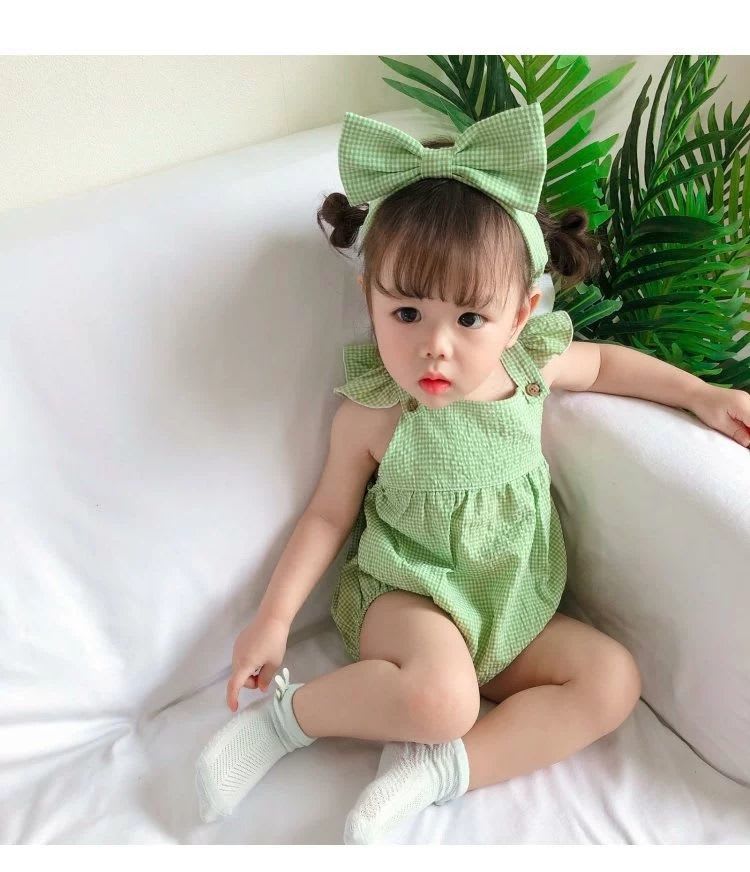 Hair Band Romper Jumpsuit Two-piece Suit For Women