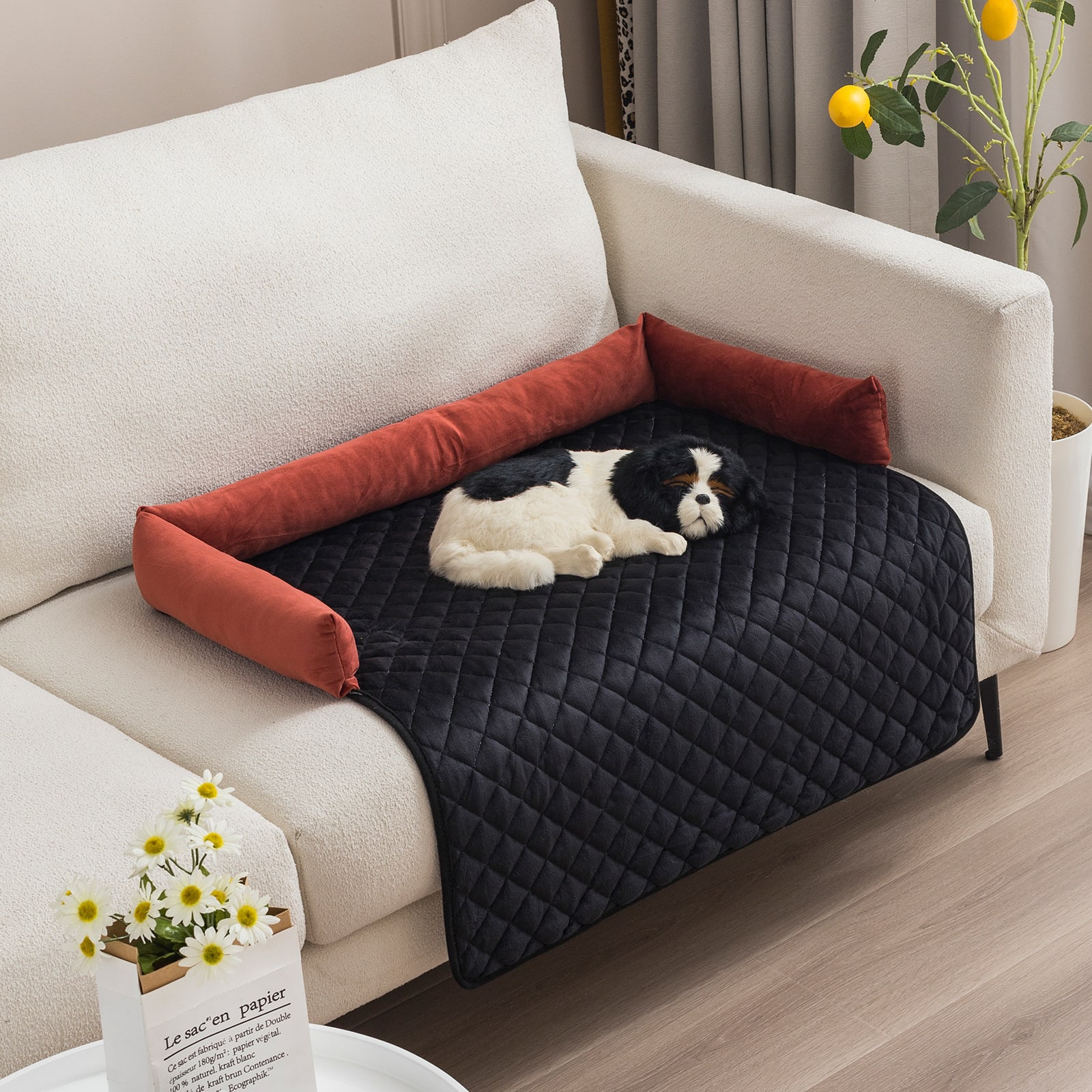 Pet Dog Sofa Bed Dog Beds For Large Dogs Cushion Warm Cat Beds Mat Furniture Protector Dog Sofa view 8
