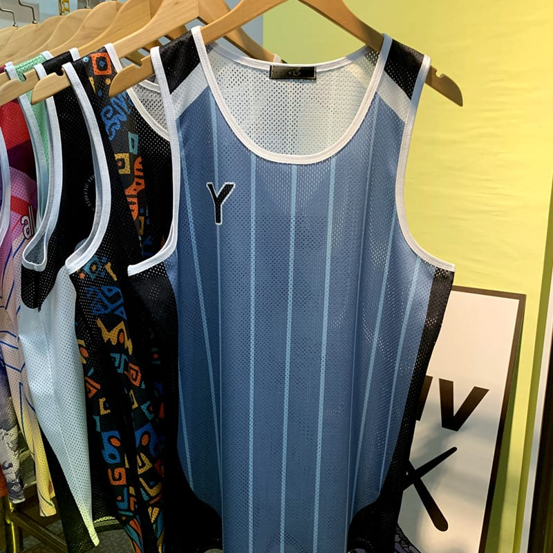 Quick-drying Striped Training Sleeveless Breathable Exercise Vest view 4