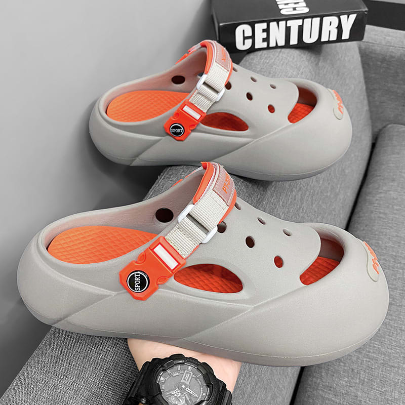 Men's Outerwear Casual Trend Color Matching Slippers view 14