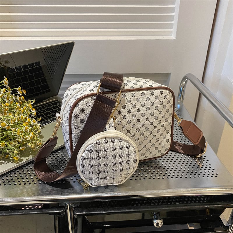 Vintage Pattern Crossbody Bags For Women Shoulder Shell Bag Trend Small Purse And Handbag Luxury Designer Female Square Bag Women's Bag view 8