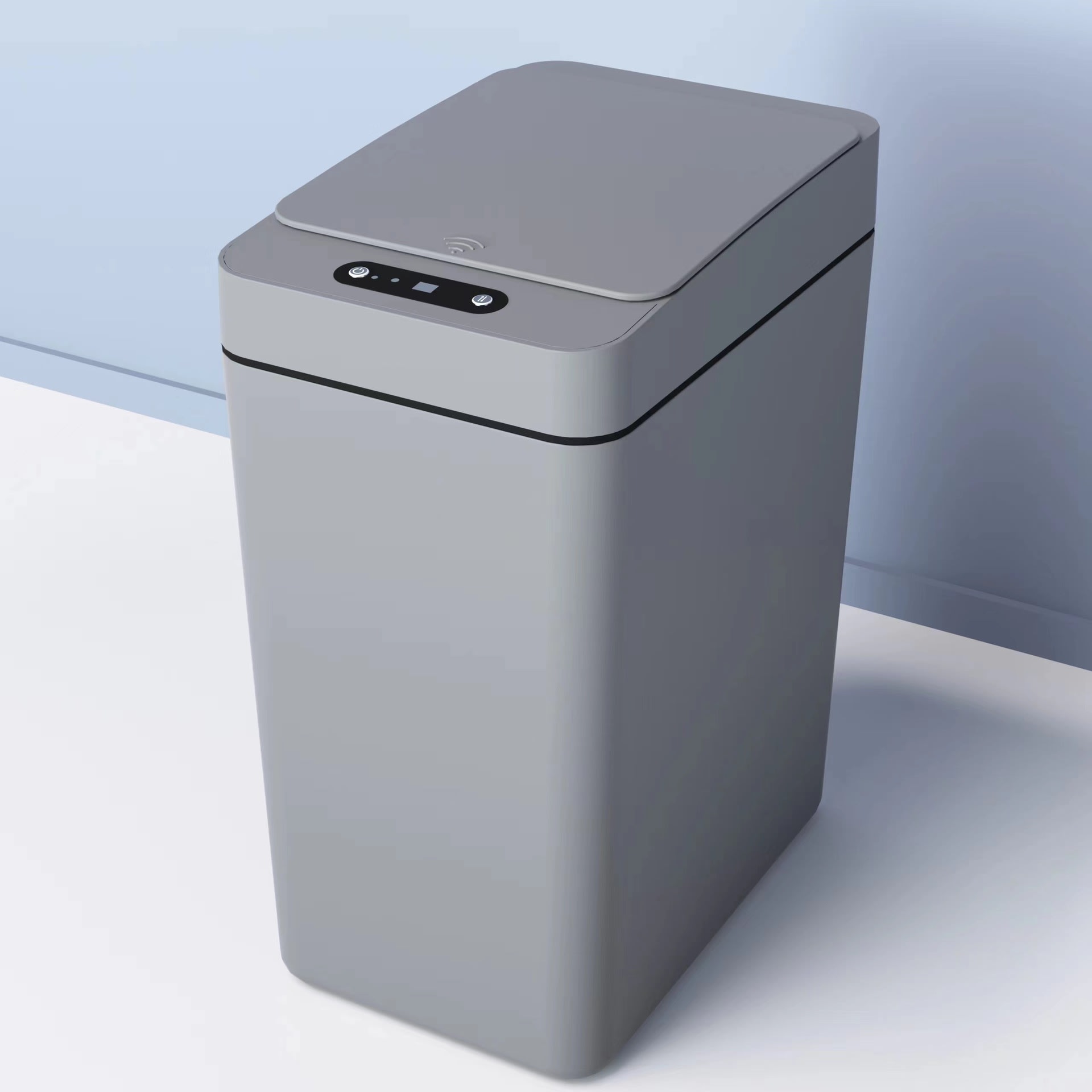 Intelligent Induction Kitchen Living Room Large Capacity Automatic Trash Can view 7