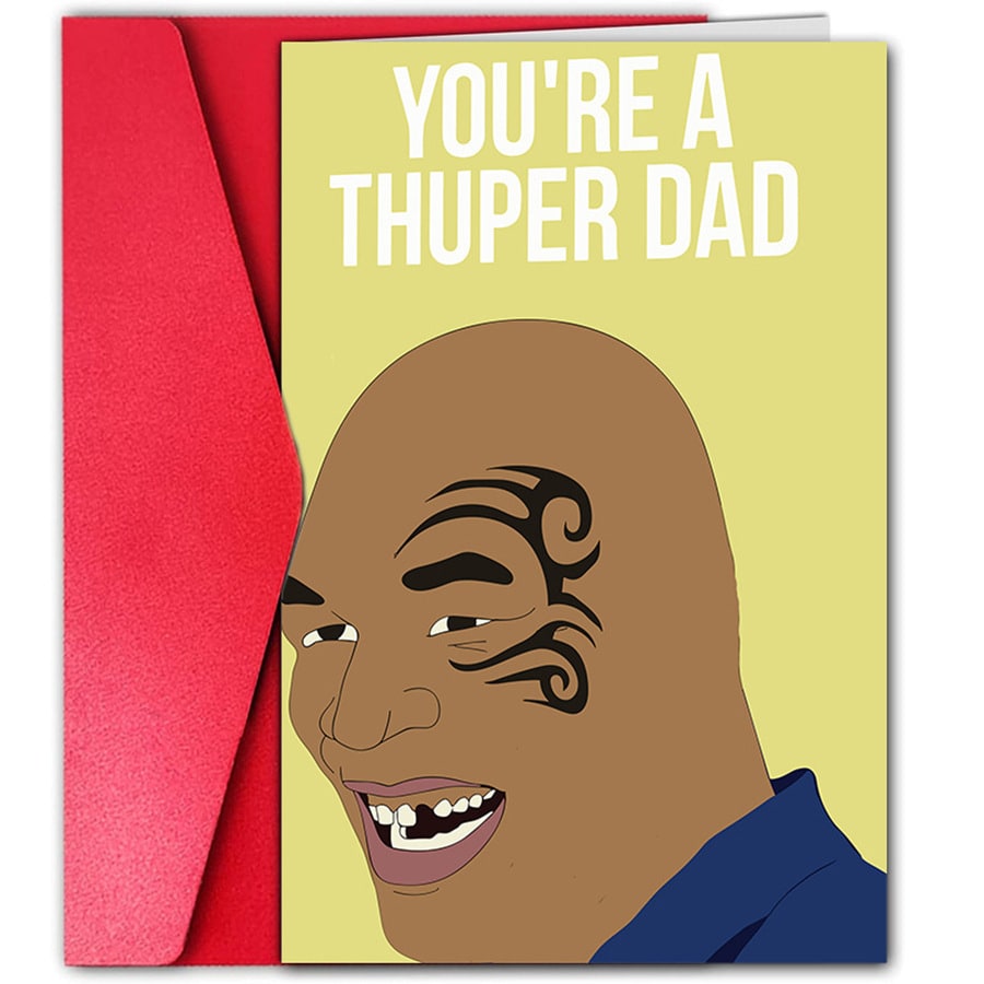 Birthday Greeting Card Funny Greeting Card Funny Text Cartoon Greeting Card view 11