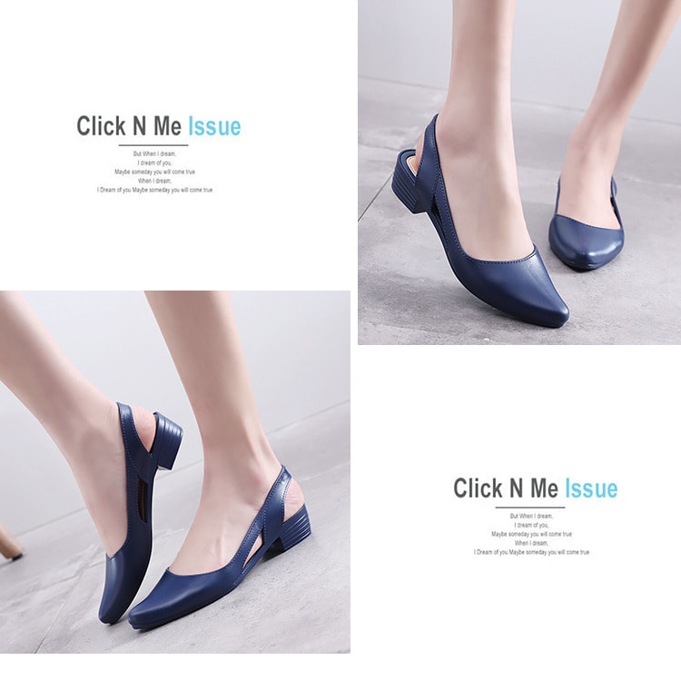 Fashion Casual Sandals Women's Low-cut Plastic Flat Sandals view 14