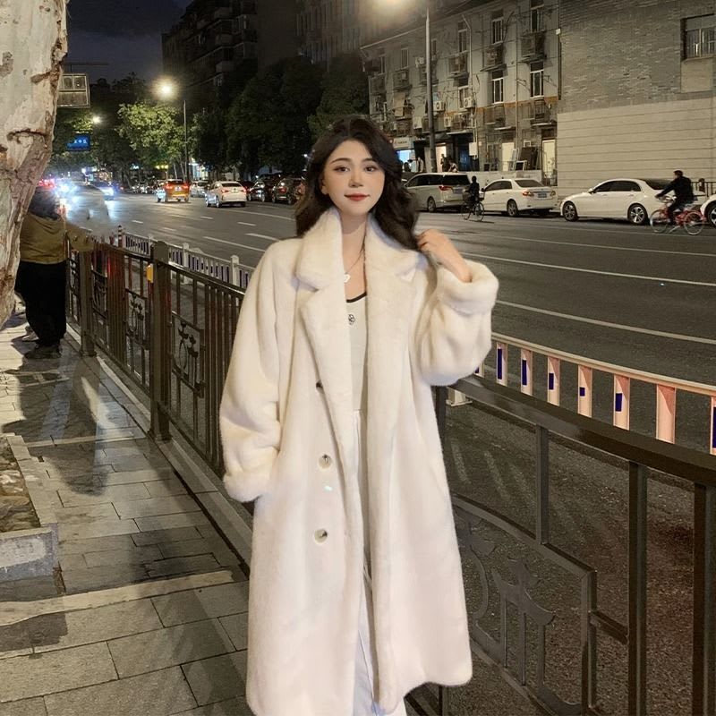 Slimming High-end Temperament Popular Long Coat view 7