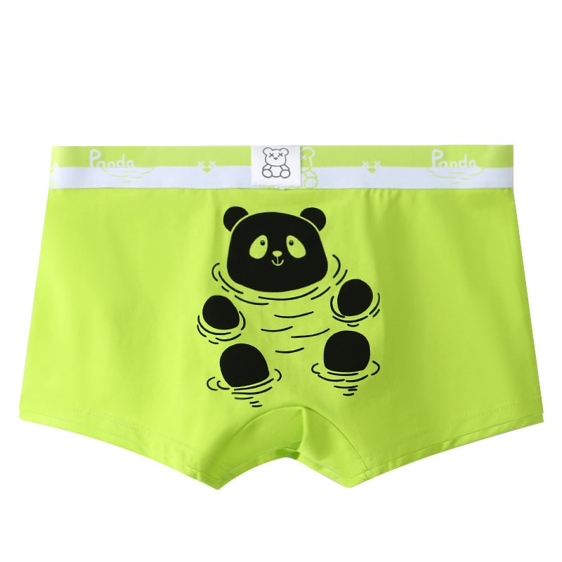 Breathable Teddy Bear Printed Men's Boxer Shorts view 16