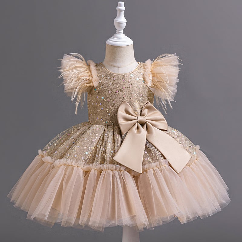 Flower Children's Clothing Children's Wedding Dress Tulle Skirt Summer view 9