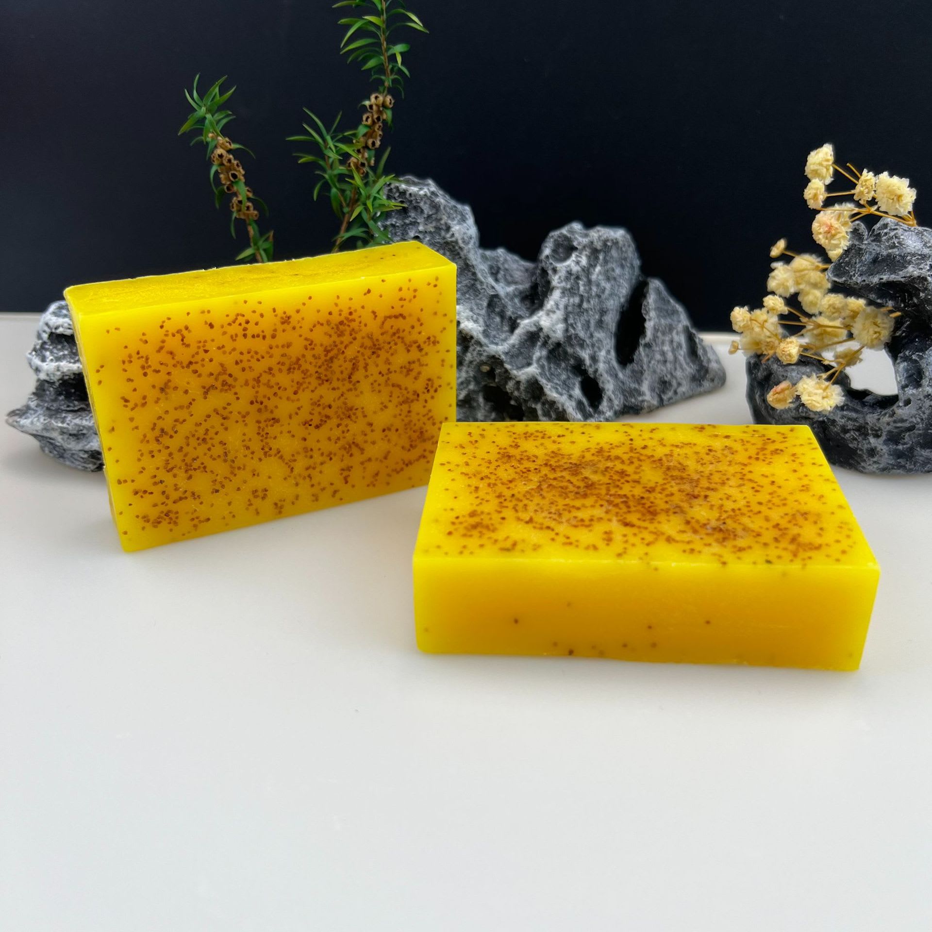 Turmeric And Citric Acid Handmade Cold Soap view 2