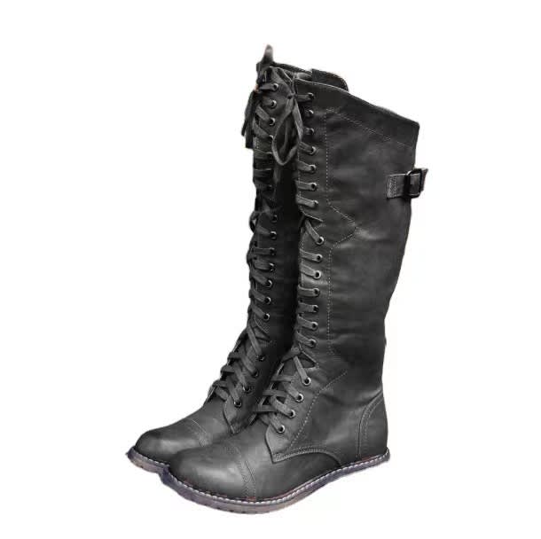 Chunky Heel Casual European And American Fashion High Leg Boot view 2