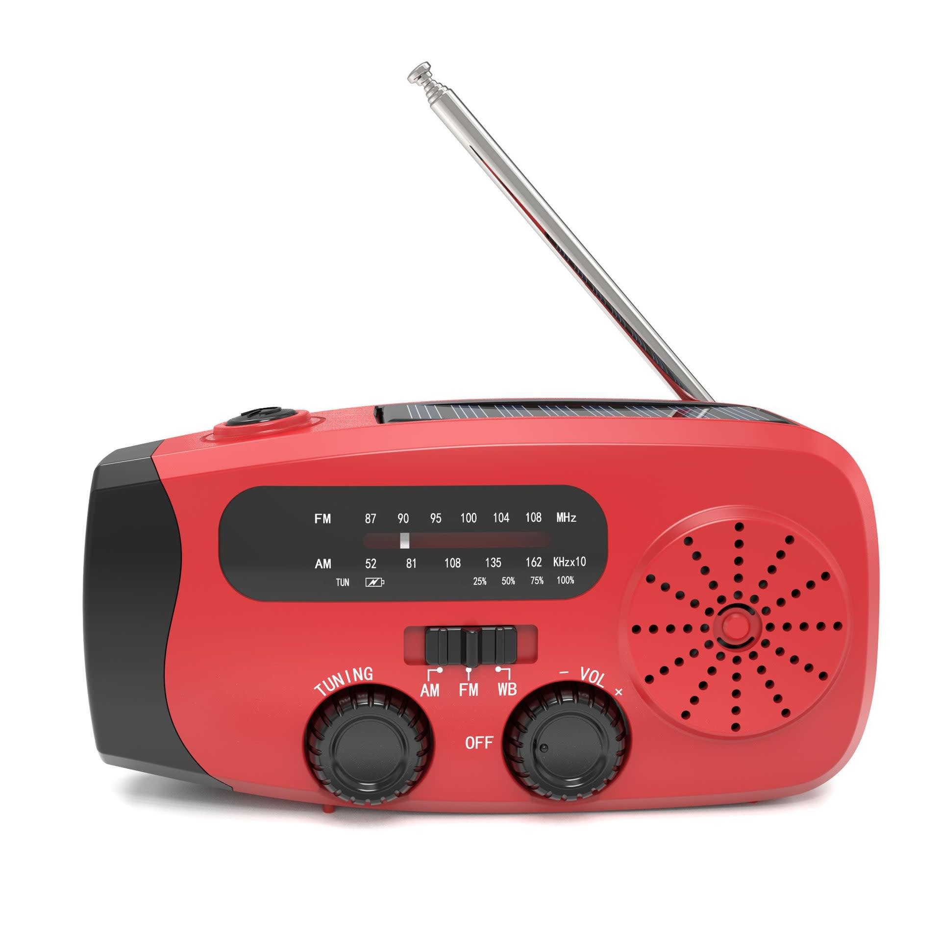 Multi Functional Solar Powered Portable Emergency Radio view 9