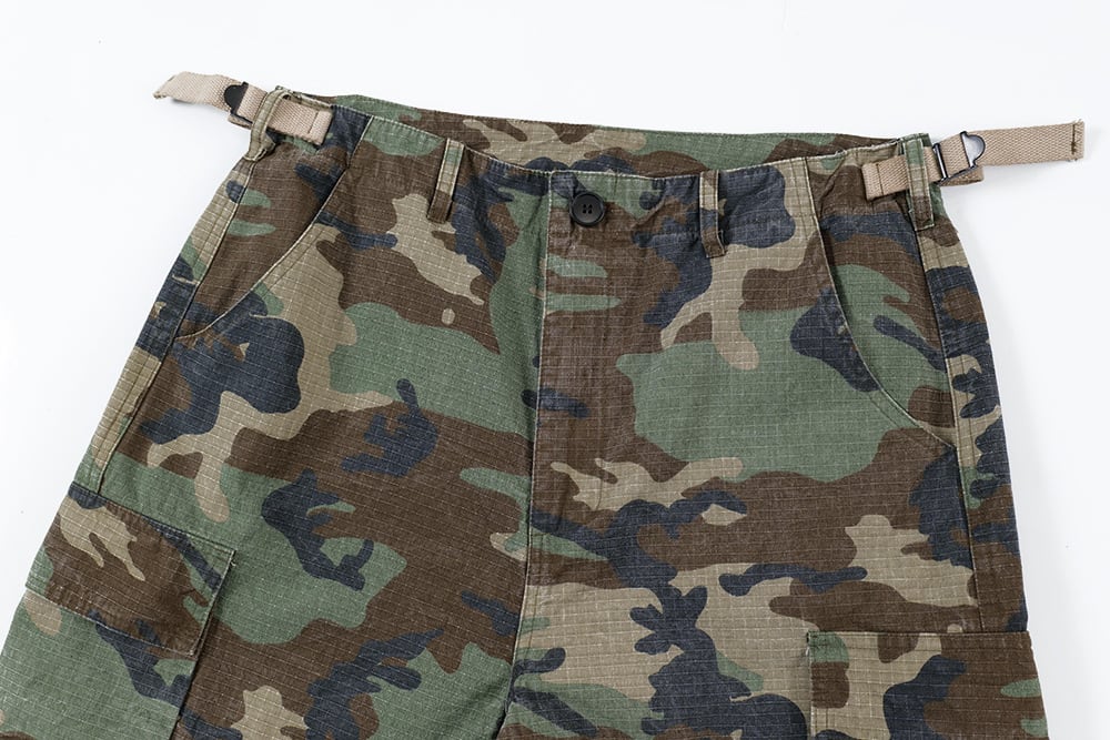 Camouflage Workwear Five-point Pants For Men view 8