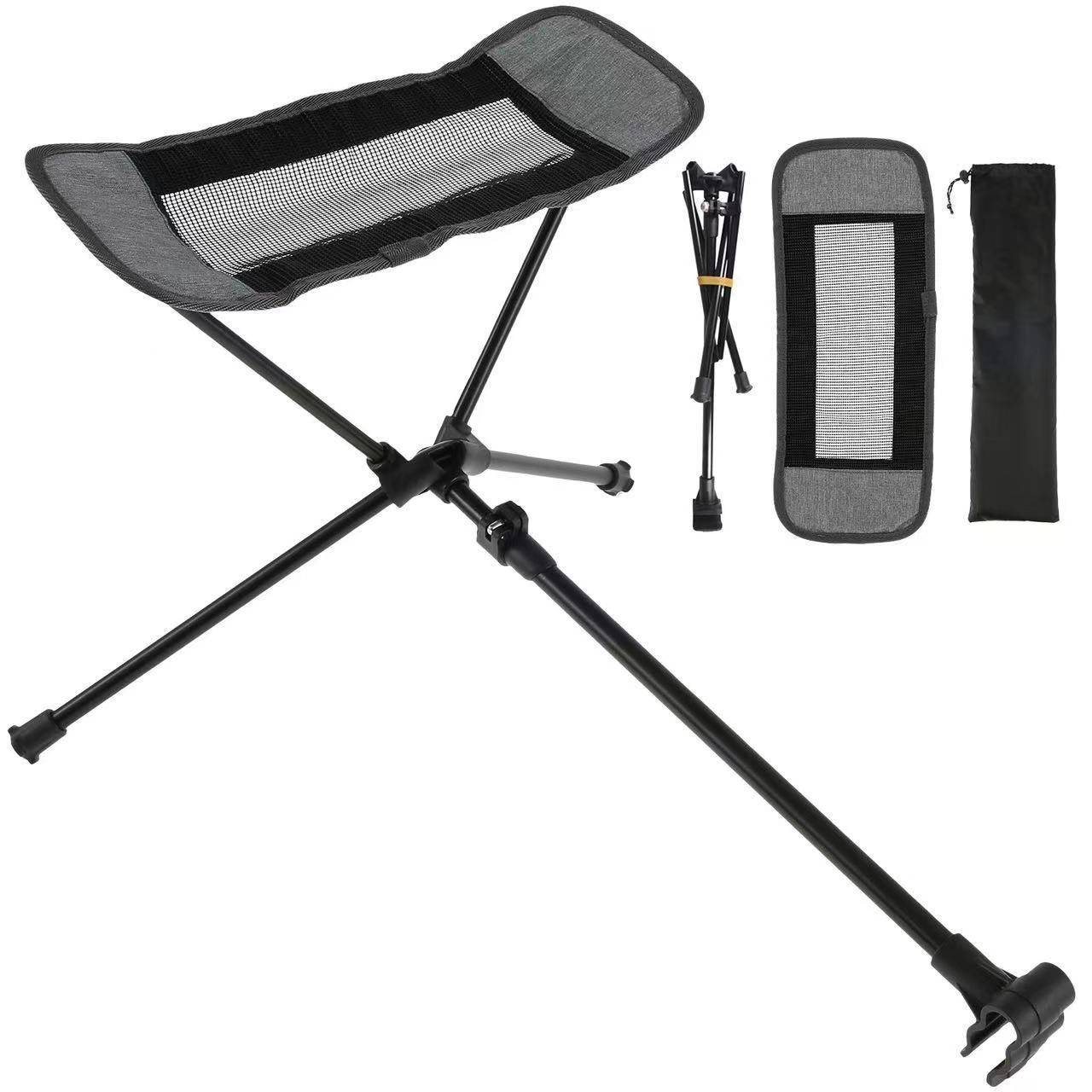 Creative And Minimalist All Aluminum Alloy Bracket Chair view 9