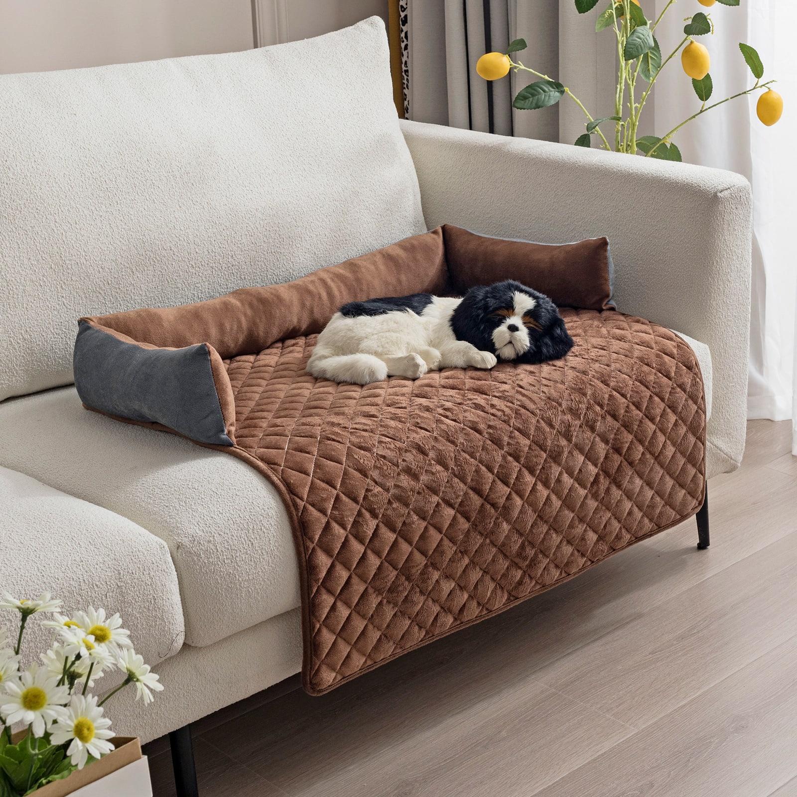 Pet Dog Sofa Bed Dog Beds For Large Dogs Cushion Warm Cat Beds Mat Furniture Protector Dog Sofa view 9