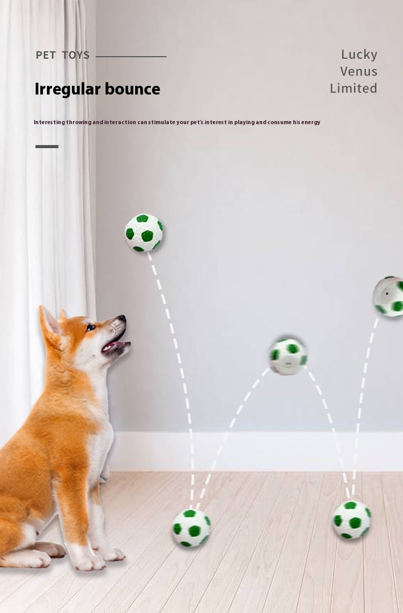 LaTeX Pet The Toy Dog Latex High Elastic Ball