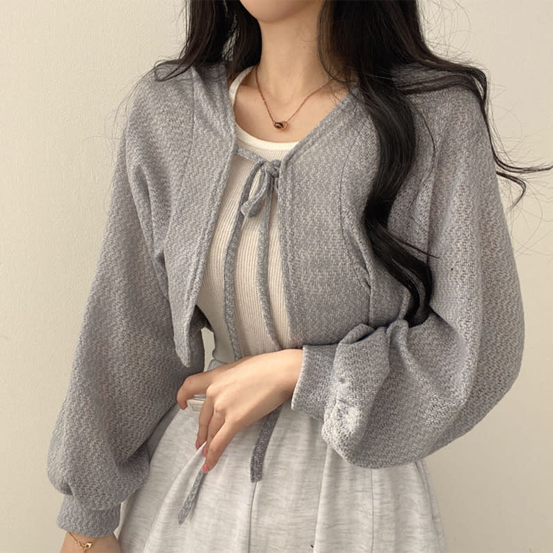 Sun Protection Cardigan Short Coat For Women view 11