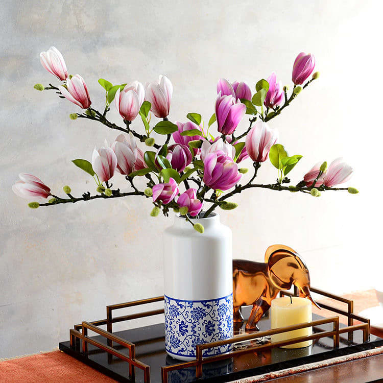 Magnolia Artificial Fake Flower Decoration view 6