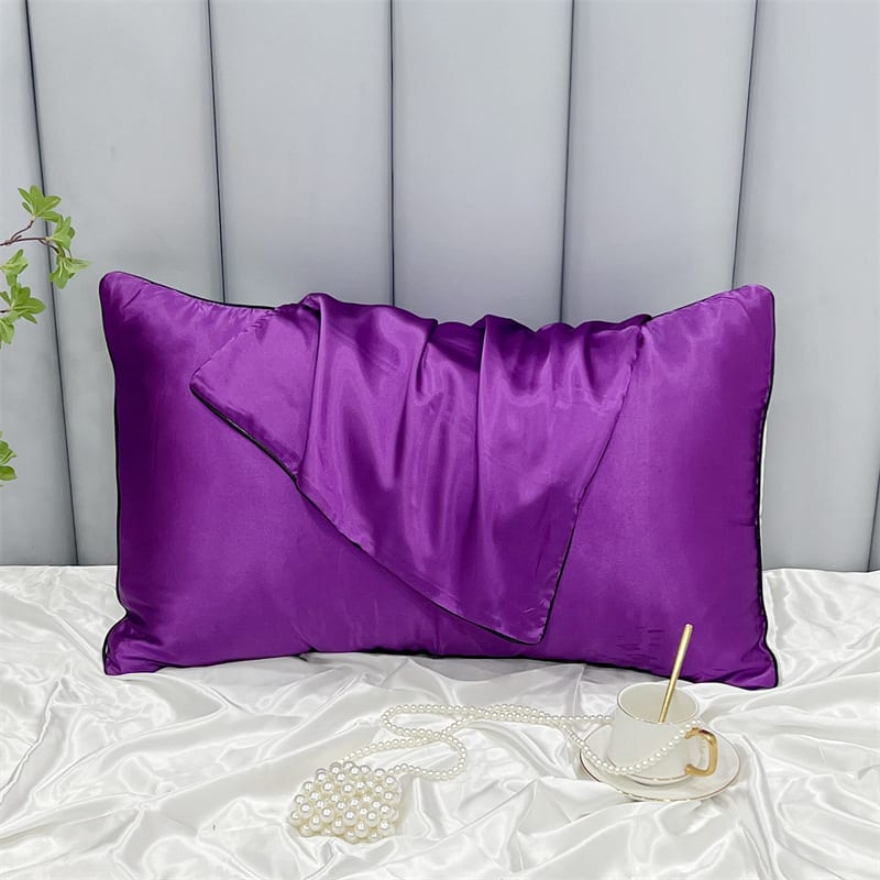 Double-sided Ice Silk Pillowcase Beauty Silk Pillowcase view 20