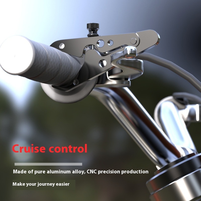 Electric Motorcycle Cruise Control Control Throttle Clip Auxiliary Holder Booster Aluminium Alloy Retrofit Accessories view 11
