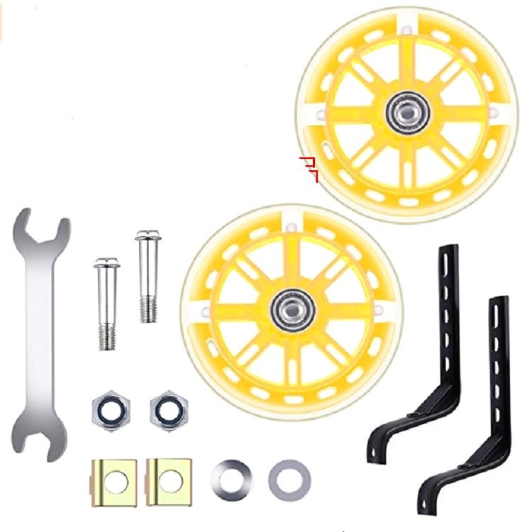 Children Creative Glow Auxiliary Bicycle Wheel view 6