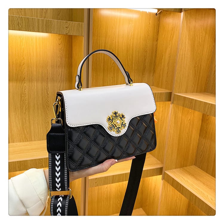 Women's Crossbody Rhombic Western Style Shoulder Bag view 7