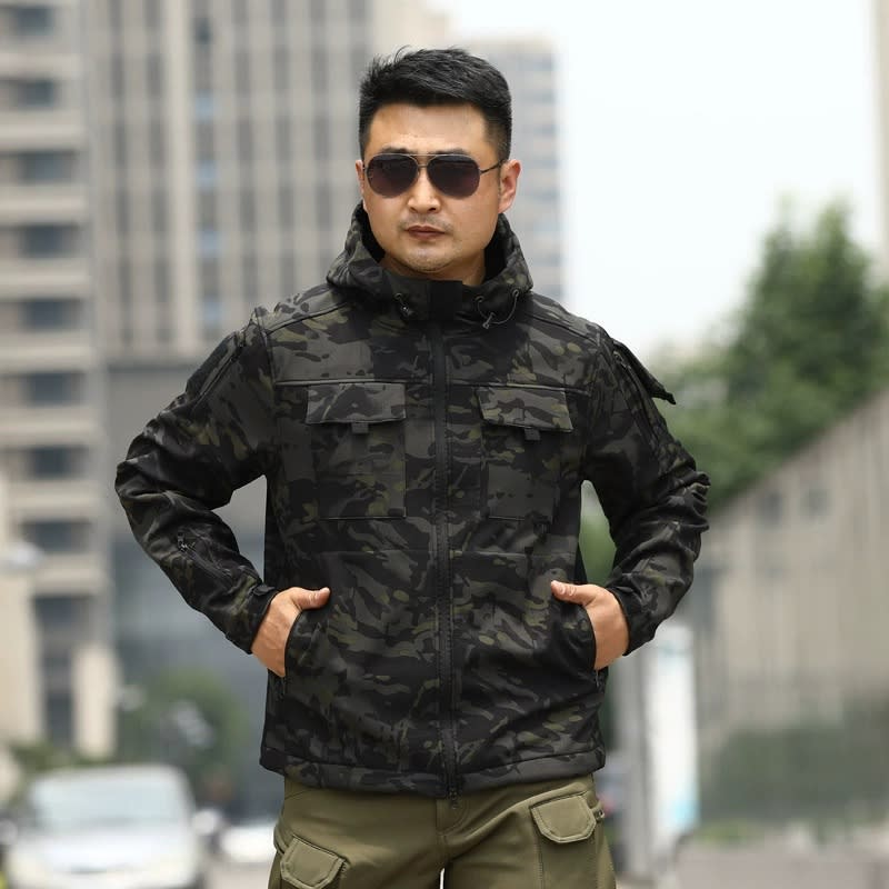 Shell Jacket Camouflage Cold Sports Outdoor Tactics Fleece Sweater view 6