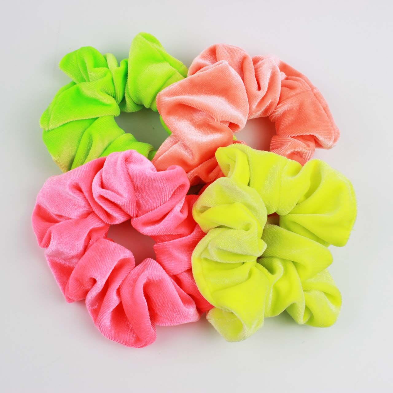 Fluorescent Color Updo Hair Ring Women's Flannel view 6