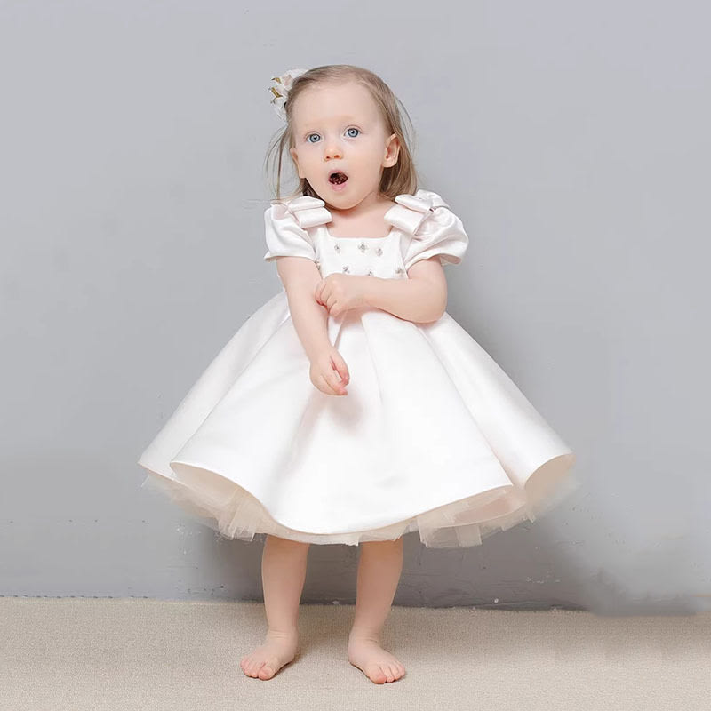 Baby Full-year Birthday Party Baby Puffy Gauze Princess Dress view 1