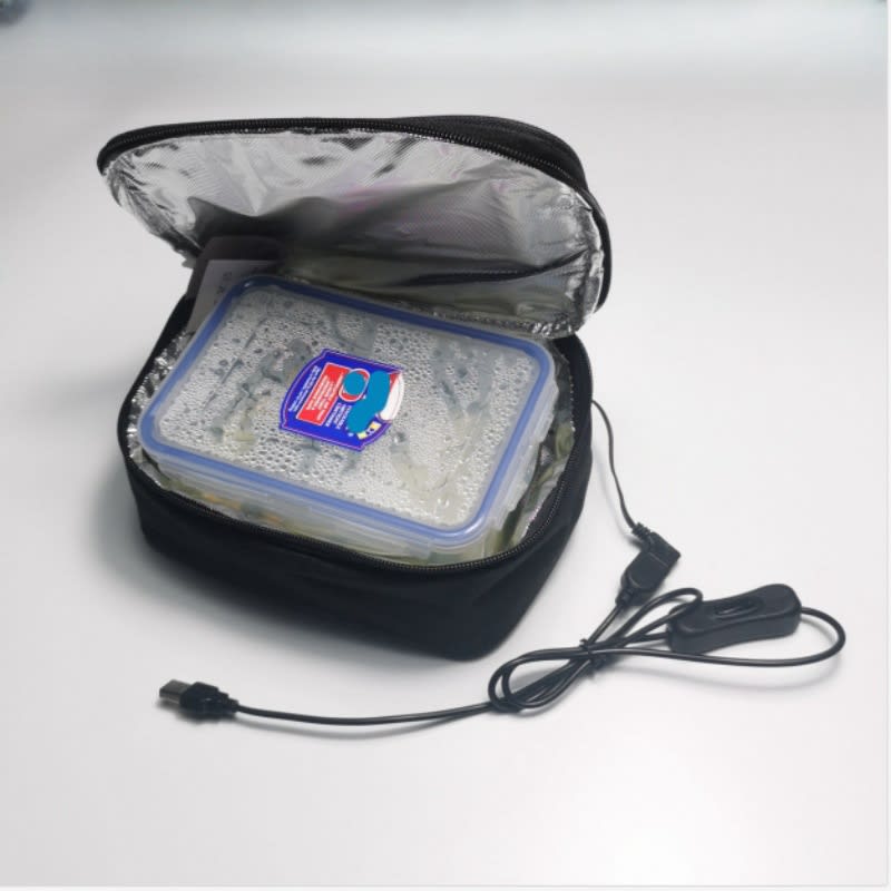 USB Heating Lunch Outdoor Bento Thermal Bag Convenient And Easy To Carry view 6
