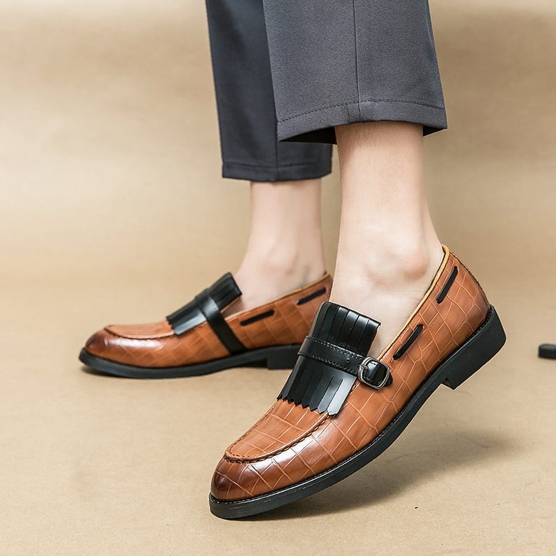 Men's Casual British Style Leather Shoes view 9