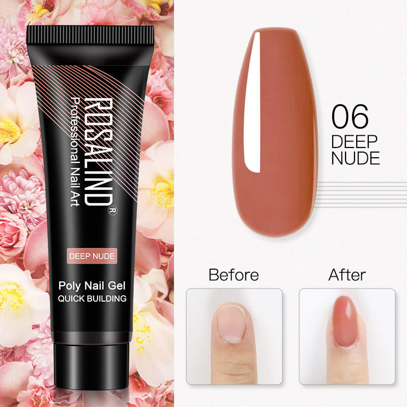ROSALIND Manicure Extended Glue 15ml Crystal UV view 18