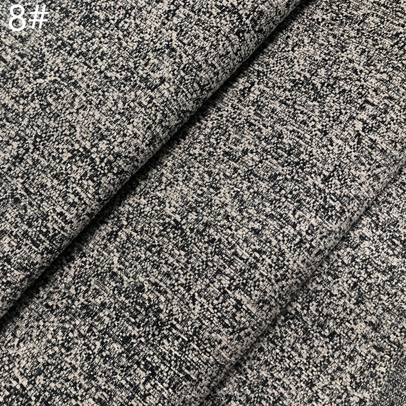 Linen Fabric Solid Color Coarse Cloth Sand Release view 5