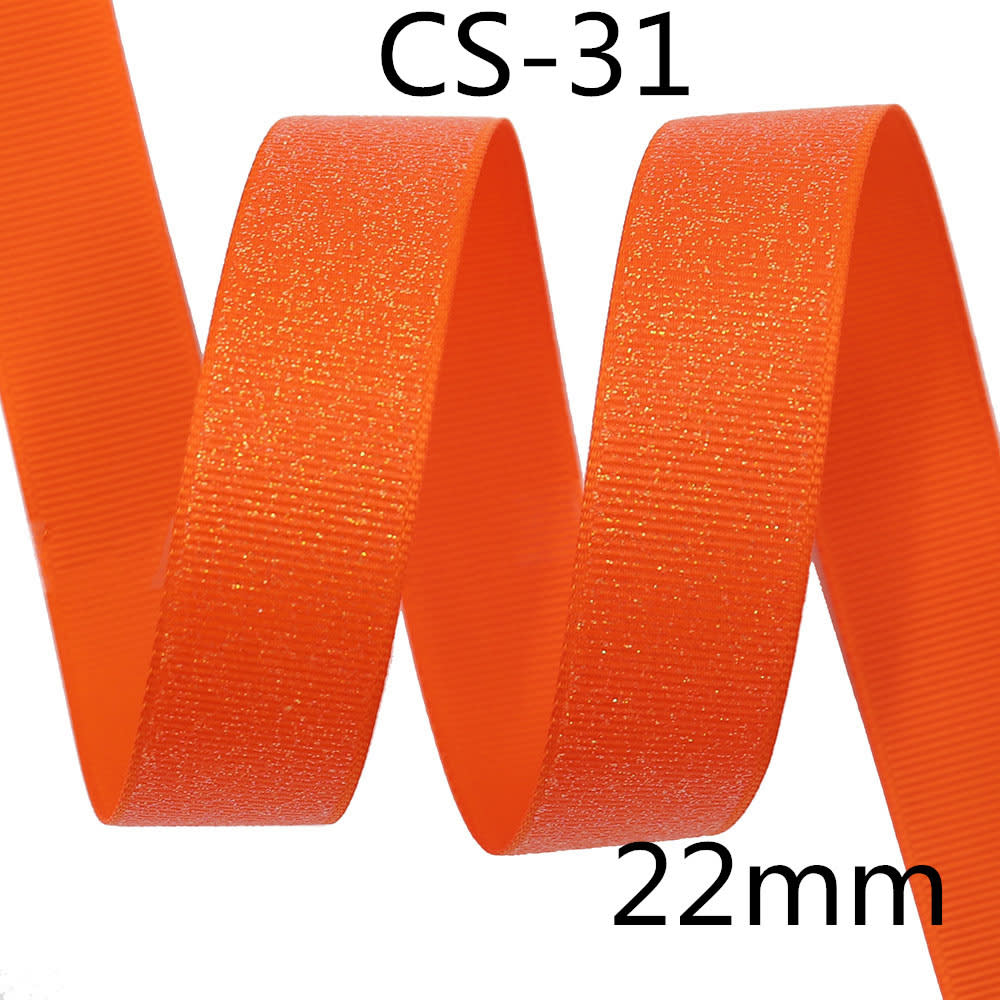 Sprinkle Colorful Glittering Powder Scene Decoration Gift Packaging Ribbed Band Silk Ribbon Webbing view 29