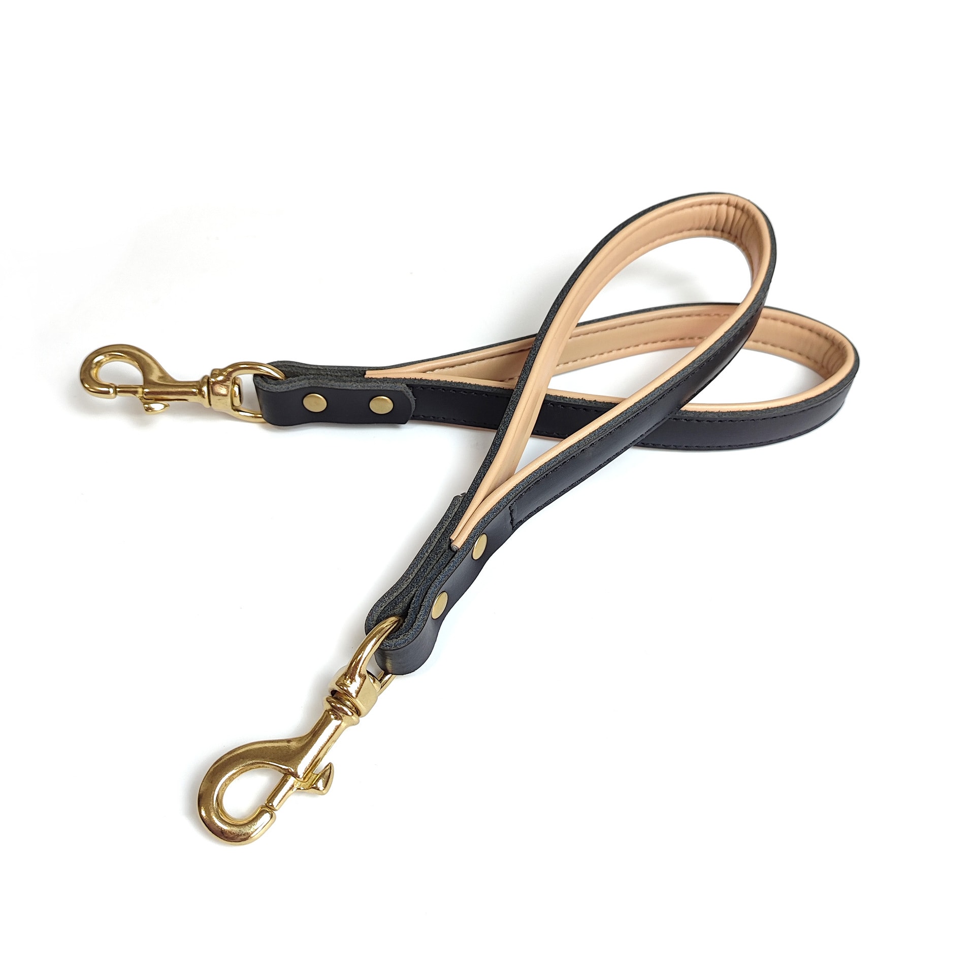 Real Cowhide Dog Hand Holding Rope view 3