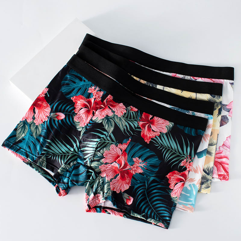 Men's Underwear Fashion Printing Arrow Pants Sports Loose Boxer Briefs Comfortable view 16