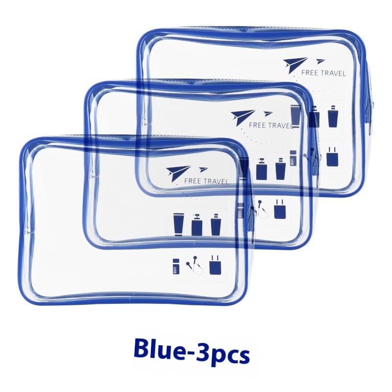 Multi-functional Transparent Travel Waterproof Portable Aviation Plastic Bag view 7