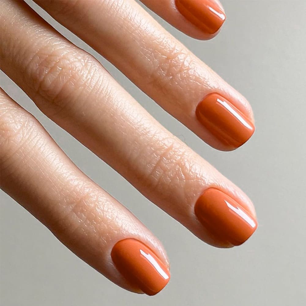 Classic Solid Color Fake Nails Color Short Square view 1