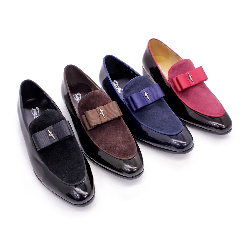 Matte Leather Patent Leather Men's Shoes view 14