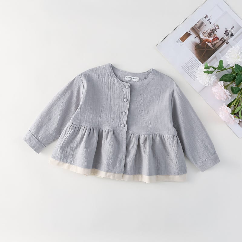 Baby Long Sleeve Top Fake Two Pieces view 5