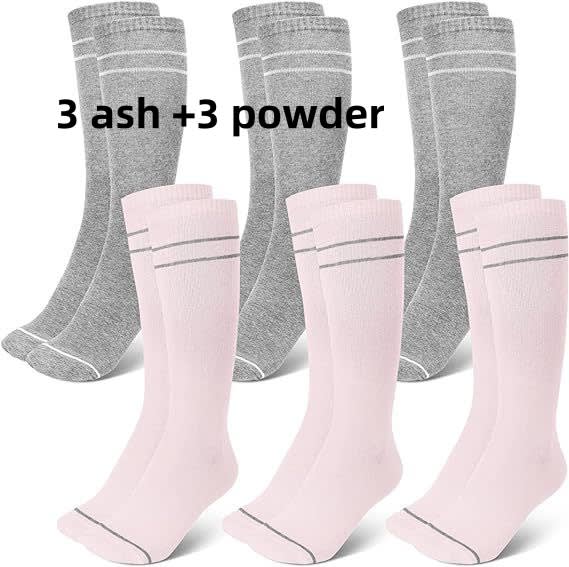 Pregnant Women Elastic Compression Mid-calf Calf Socks Female Skipping Rope Elastic Cycling view 19