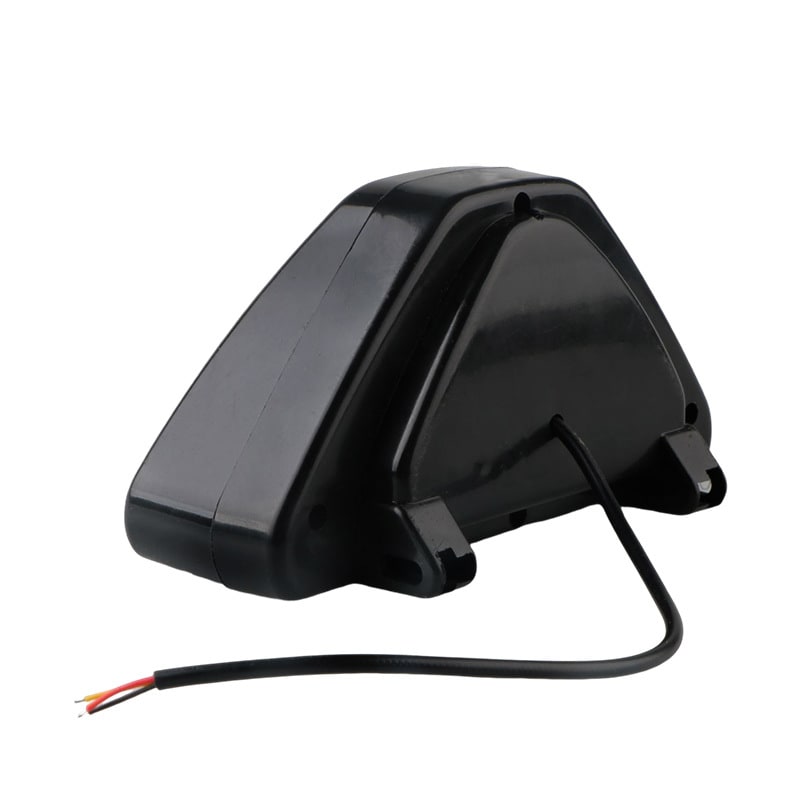 Car Motorcycle Universal LED Rear Fog Light Triangle Brake Warning Light Heelpiece Pilot Light view 3