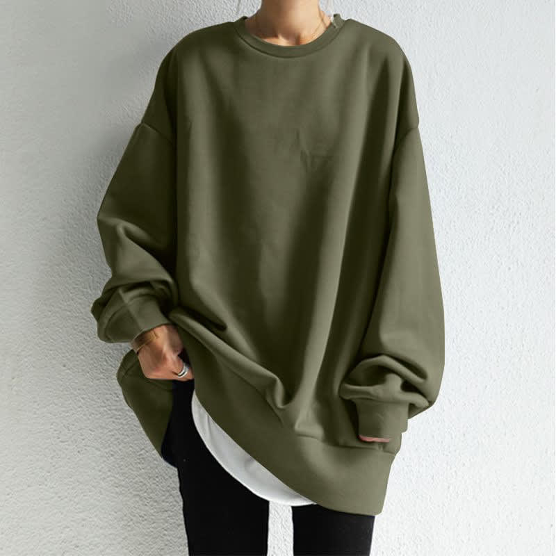 Women's Pullover Round Neck Loose Sweater view 20