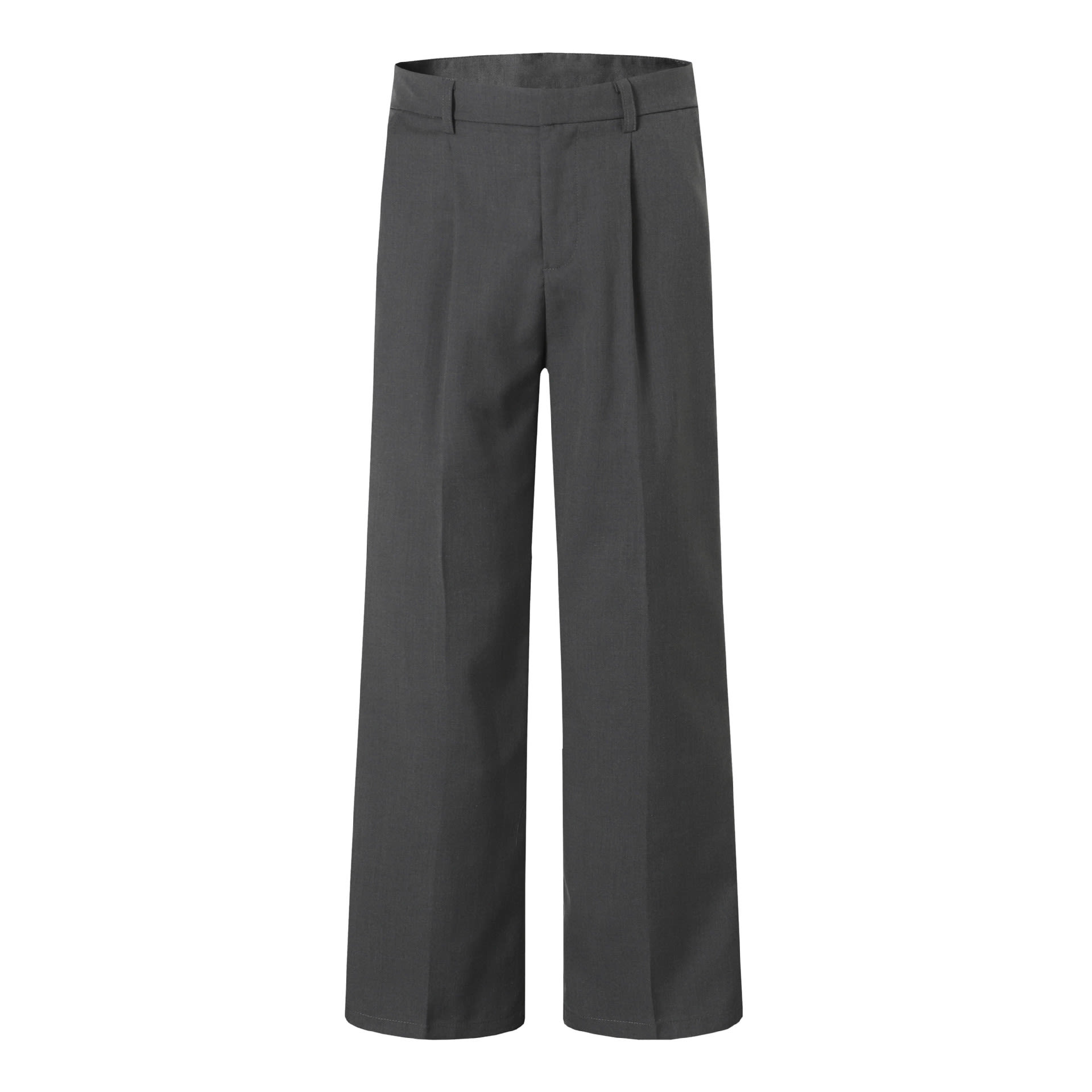 American Retro Loose Design Casual Trousers view 4