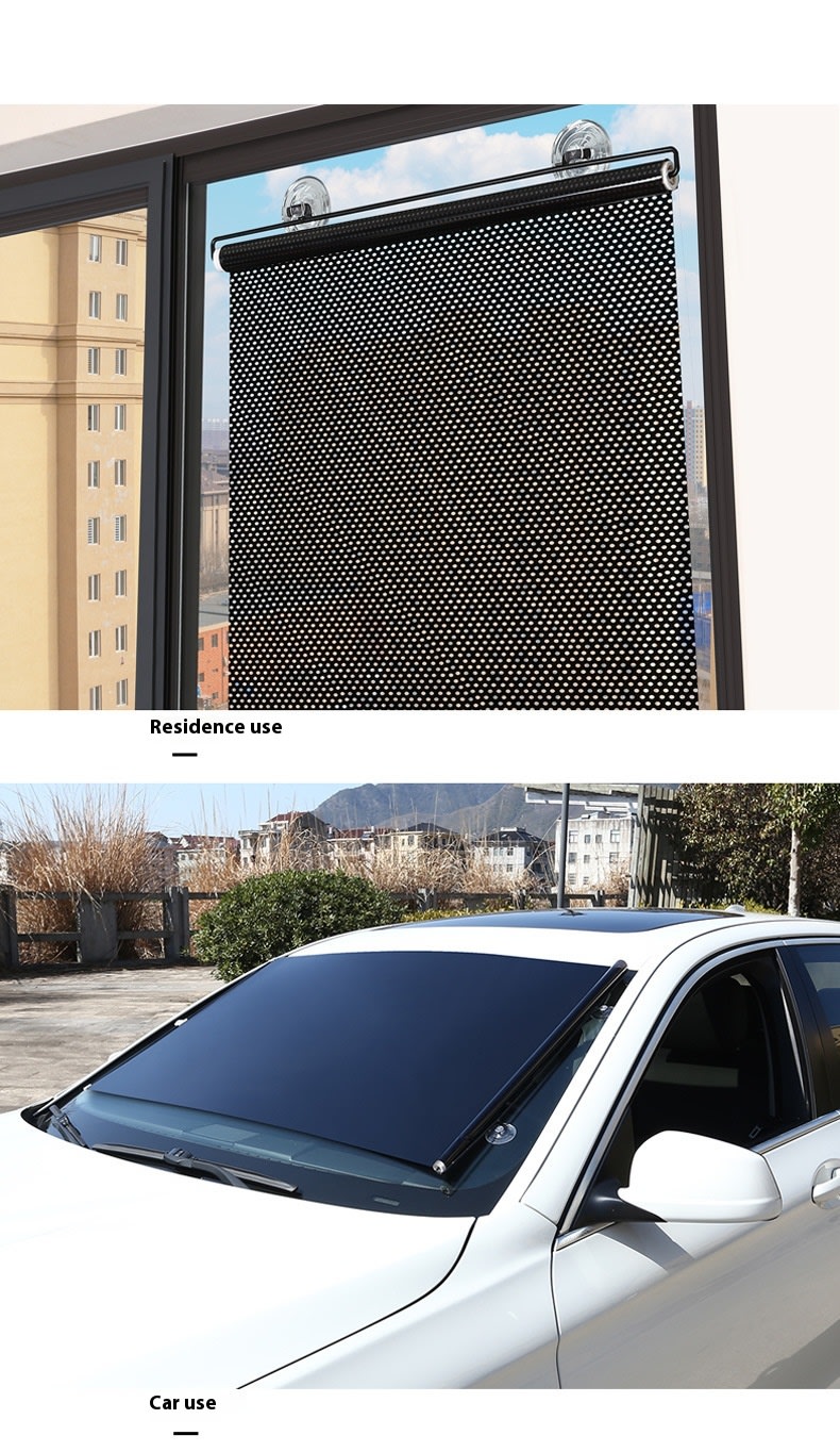 Household Window Sun Protection Punch-free Shading Balcony Shutter view 35