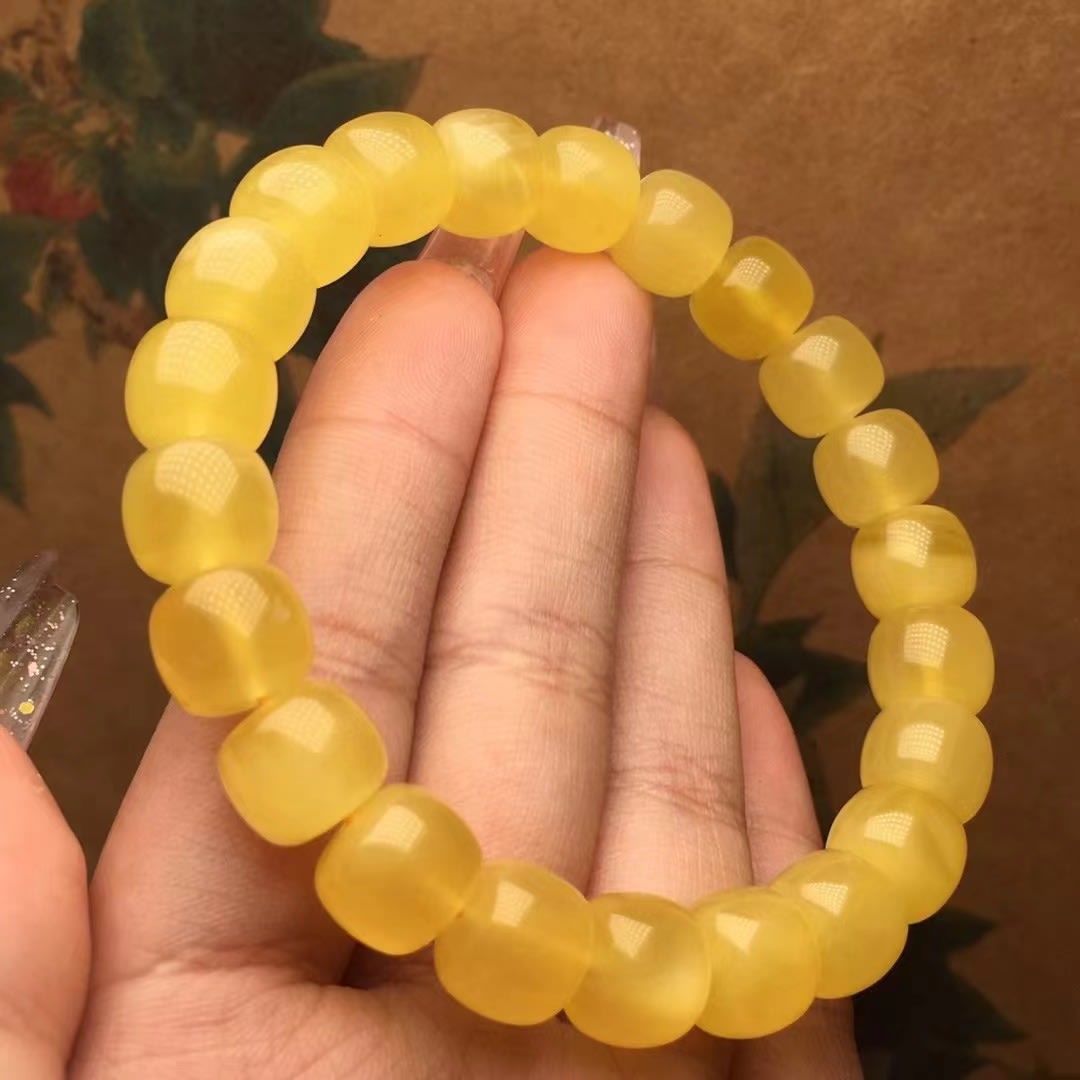 Fashion Personality Natural Beeswax Old Bracelet view 8